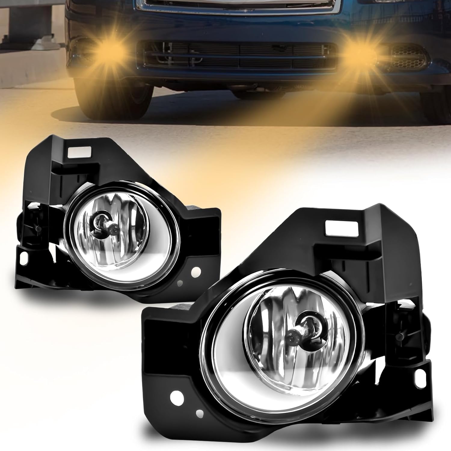 Halogen Fog Lights for 2009-2014 Nissan Maxima - Bright & Durable