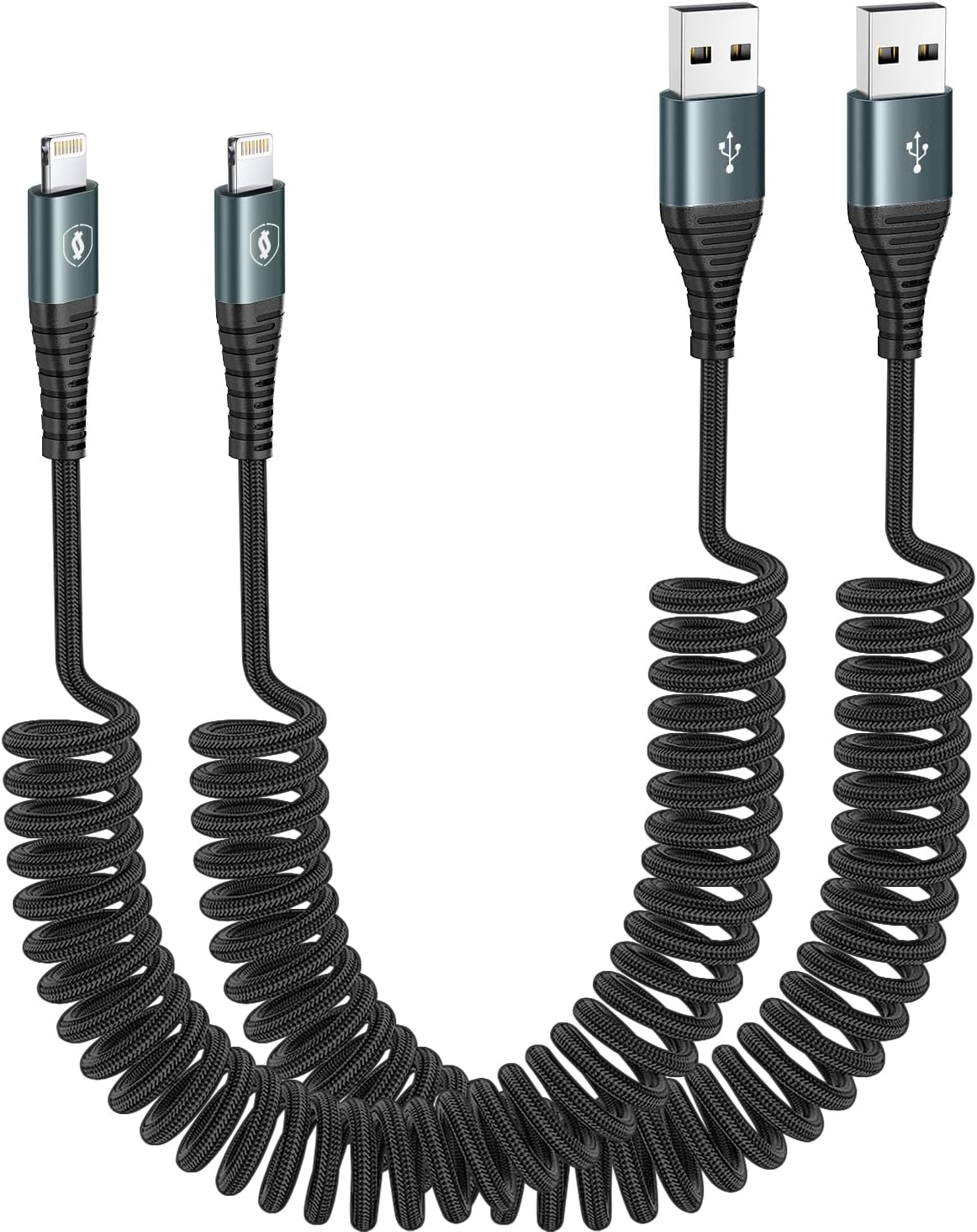 Fast Charge On the Go: JUKEKUL Coiled Lightning Cable