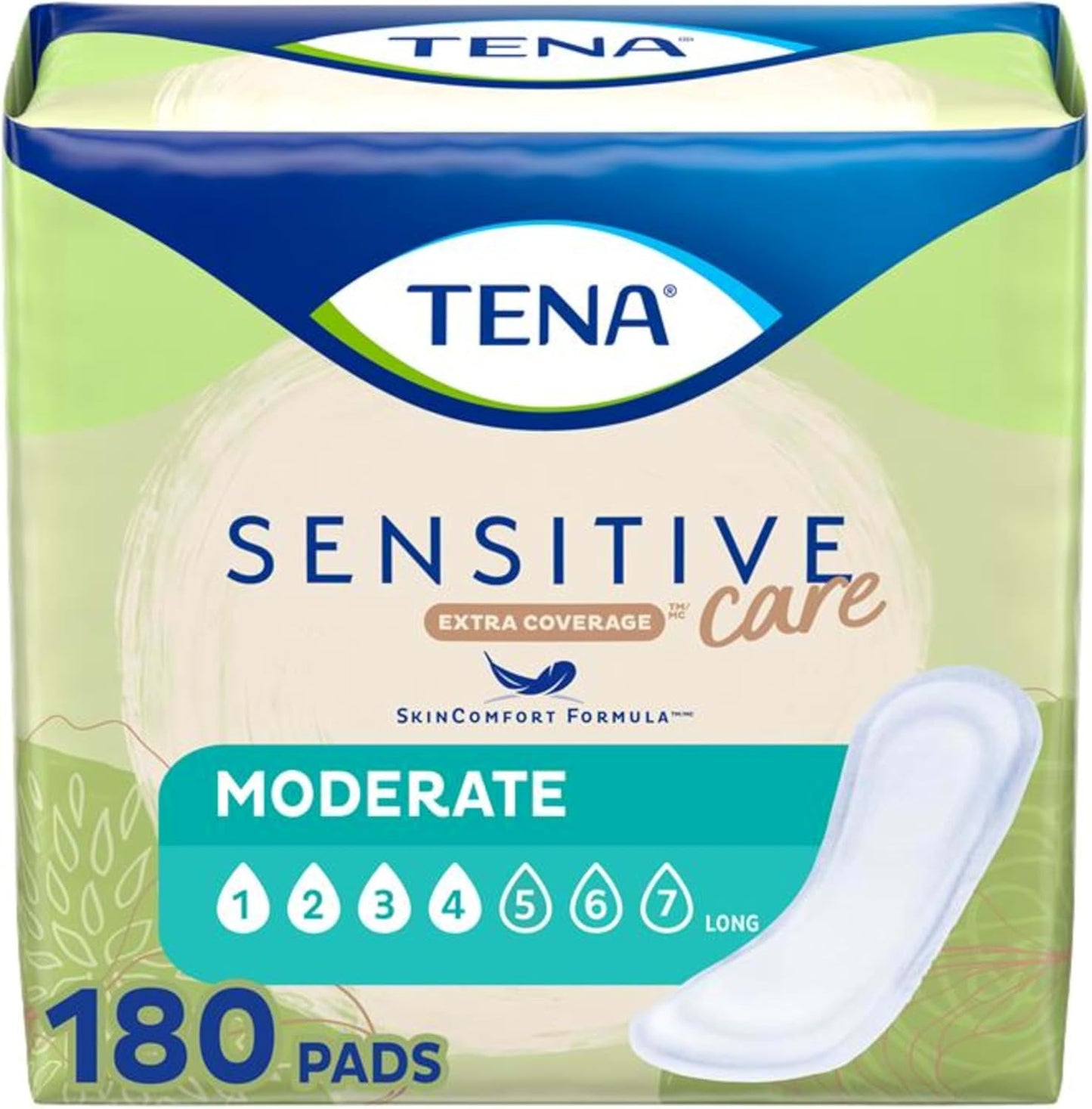 TENA Sensitive Care Extra Coverage Bladder Control Pads Review