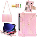 Shiny Case for Samsung Galaxy Tab S8+/S7+/S7 FE 12.4 in Handbag