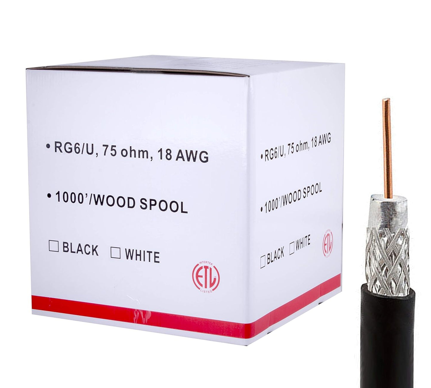 Five Star Cable RG6 UTP 1000 ft Shielded Coaxial Cable Review