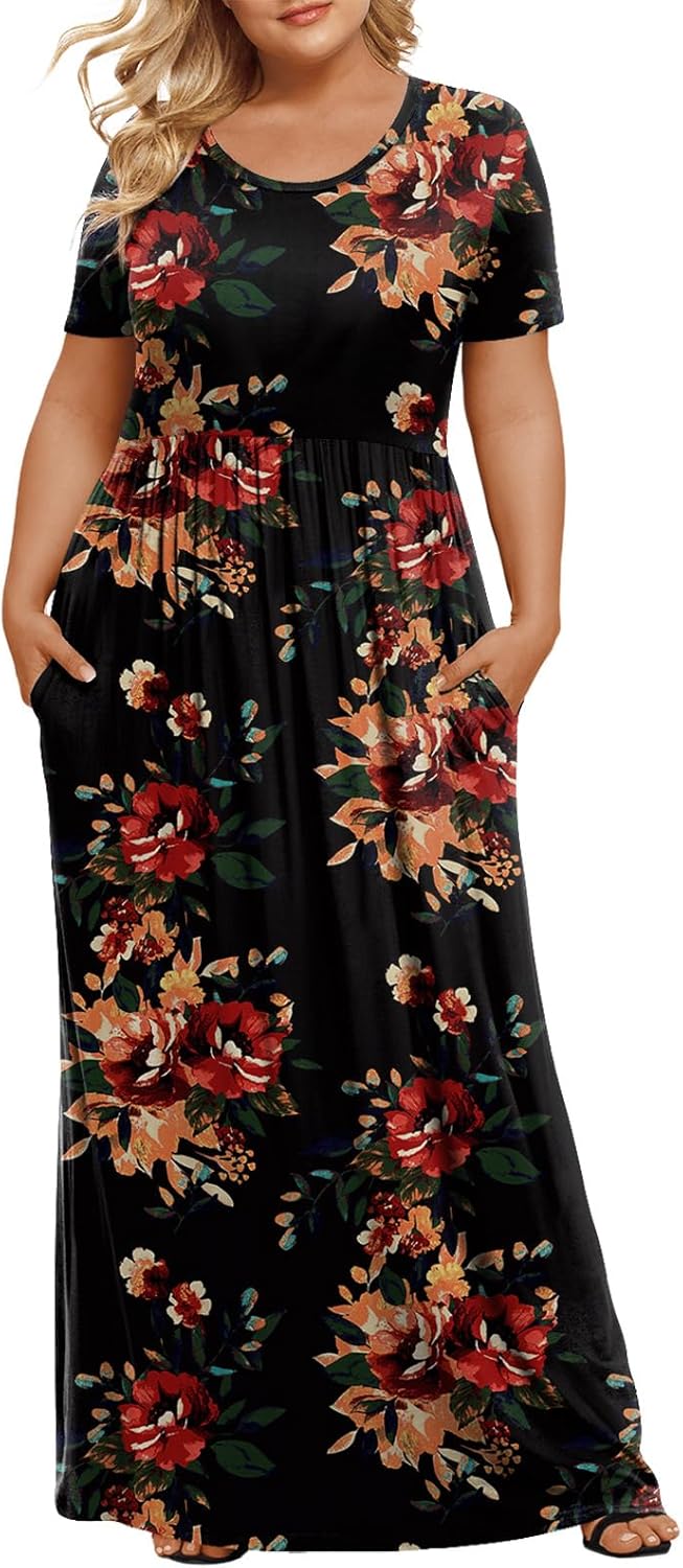 Plus Size Maxi Dresses for Curvy Women - Stylish and Comfy