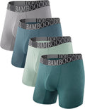 360 Breathable Mesh Boxer Briefs for Men - 4-Pack Cooling Comfort