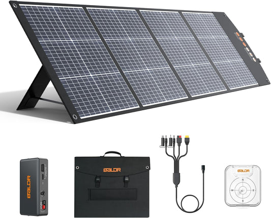200W Folding Solar Panel for Generators & Camping