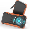 Solar Charger Power Bank 20000mAh - Portable Wireless Power Bank