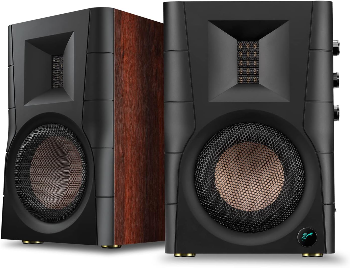HiVi-Swans D100 Bluetooth Bookshelf Speakers - Powerful 62w RMS