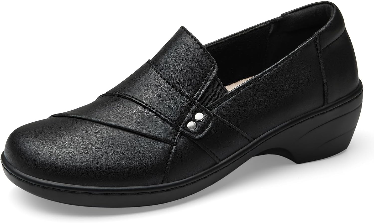 Women's Comfortable Lightweight Leather Loafers for Everyday Use