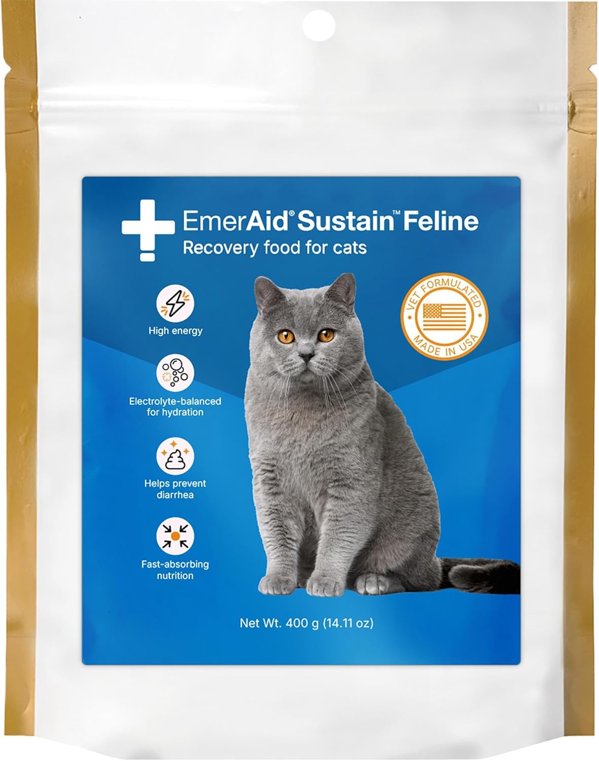 Sustain Feline Recovery Food for Cats - Optimal Nutrition 400 g