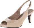 LifeStride Teller Dress Sandal - Comfortable Peep Toe Slingback
