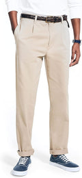 Nautica Classic Fit Flat Front Stretch Chino Deck Pant - Versatile