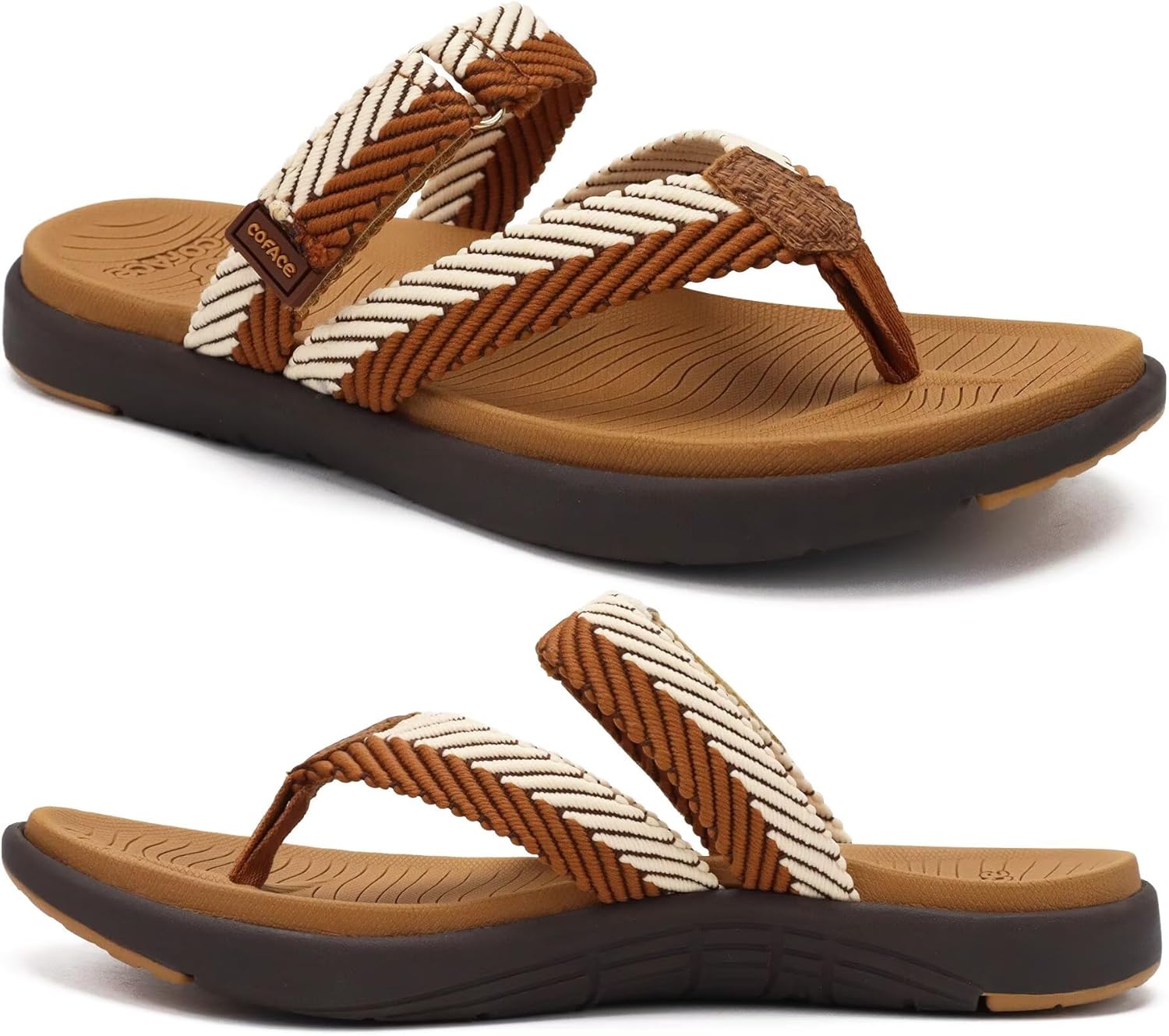 Trendy Orthotic Flip Flops with Arch Support for Comfort