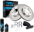 TRQ Front Brake Pad & Rotor Kit for 1999 Nissan Maxima Review