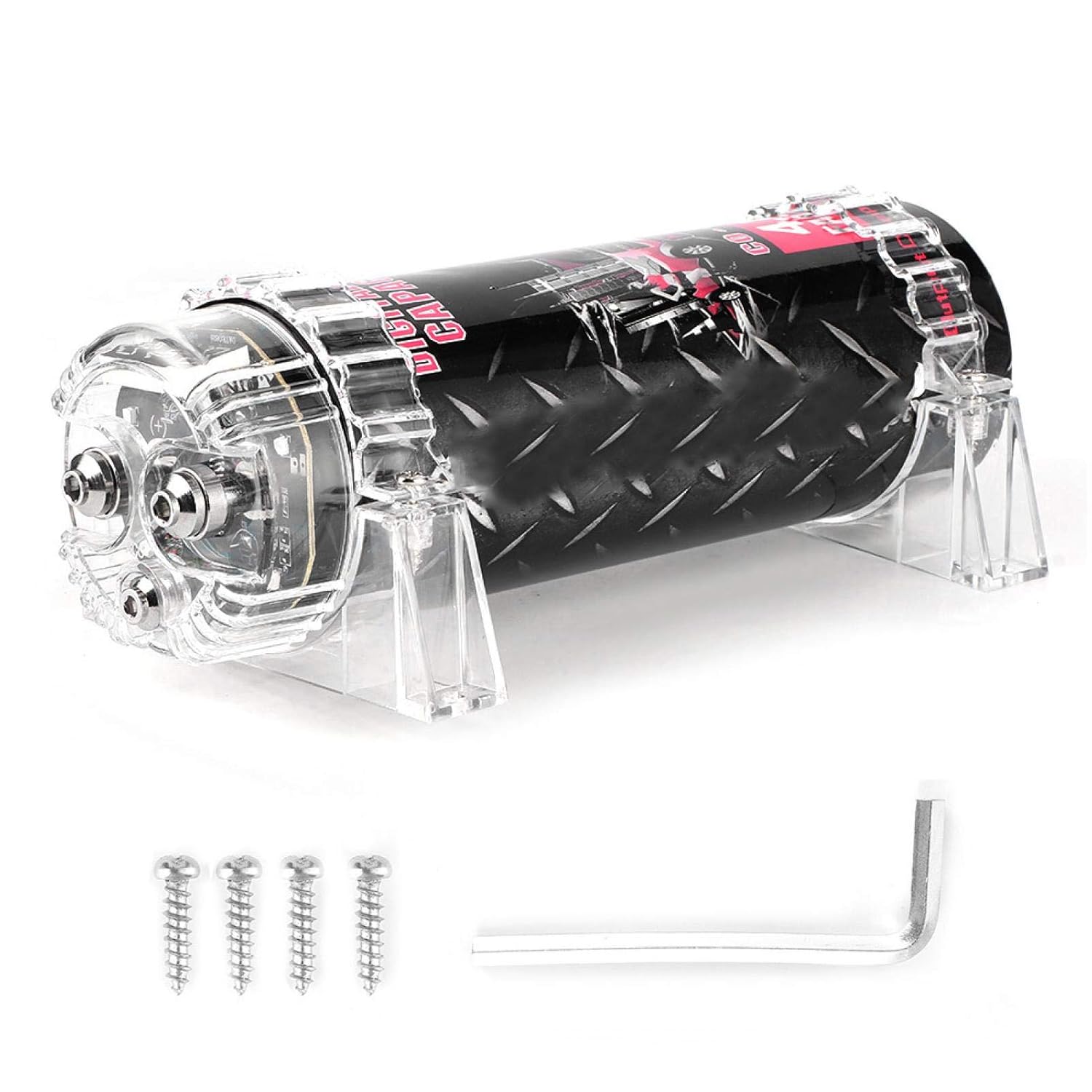 4 Farad Power Capacitor for Car Audio Amplifier with LED Display