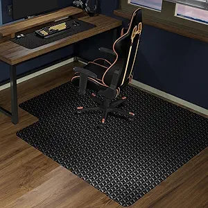 SALLOUS Chair Mat for Hard Floor - Durable Vinyl Protector Mat