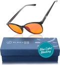 100% Blue Light Blocking Glasses - Better Sleep & Eye Strain Relief up