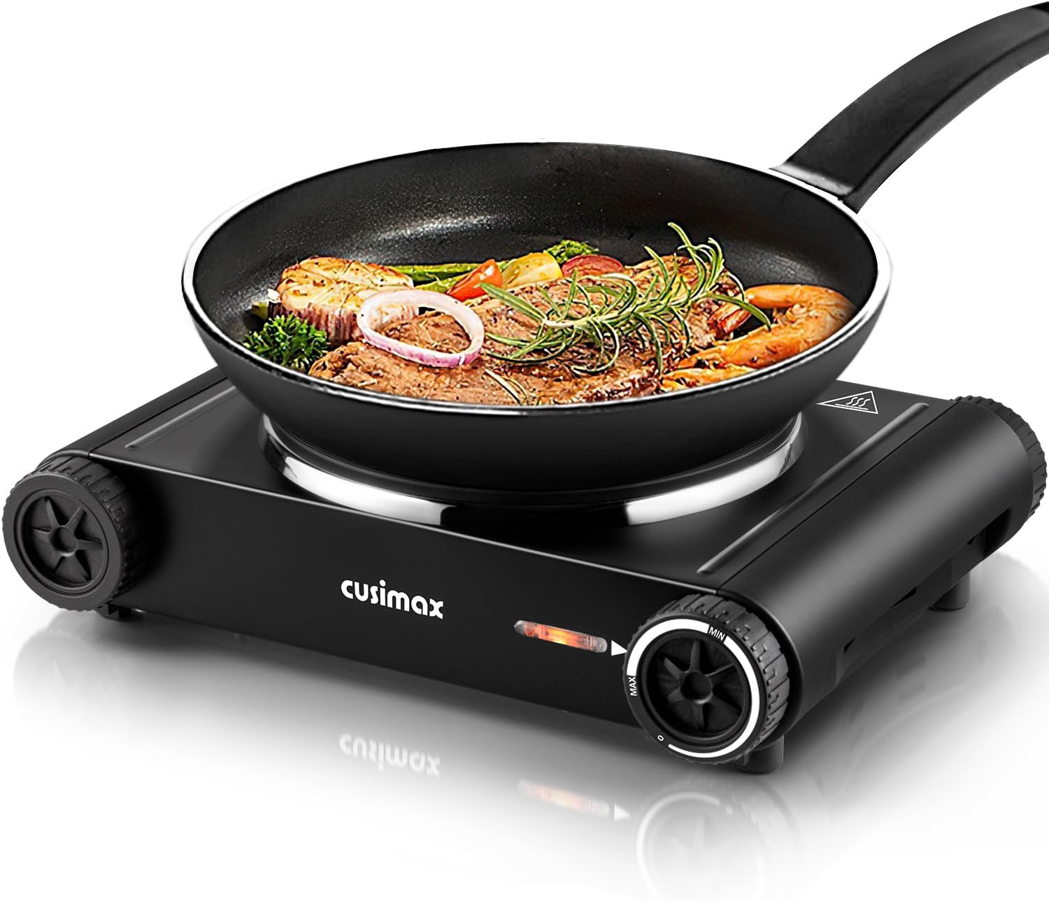 CUSIMAX Hot Plate Electric Stove Top Burner for Cooking Needs