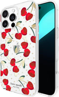 kate spade new york iPhone 16 Pro Max Case - Cherry Dot Gems