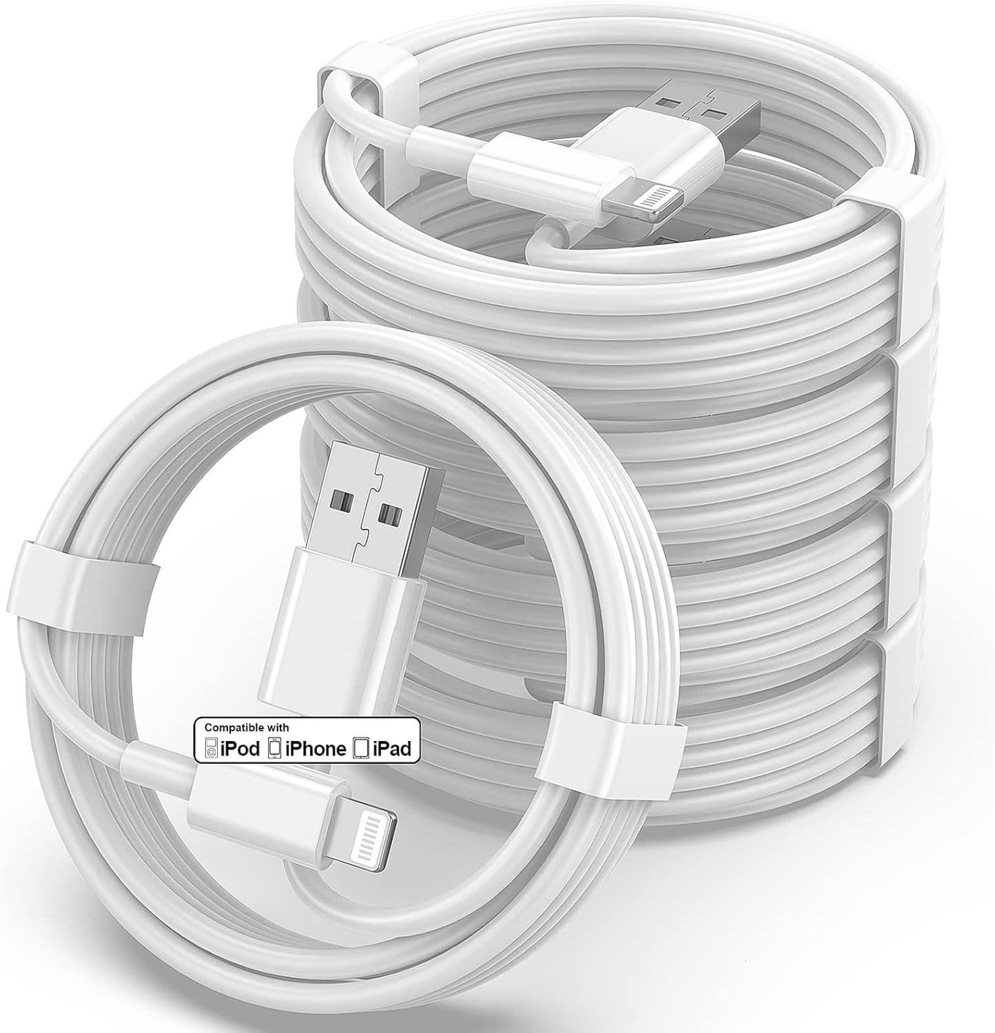 Fast Charge 3ft Lightning Cable - 5 Pack