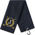 Monogrammed Microfiber Golf Towel - Personalized Luxury for Golfers