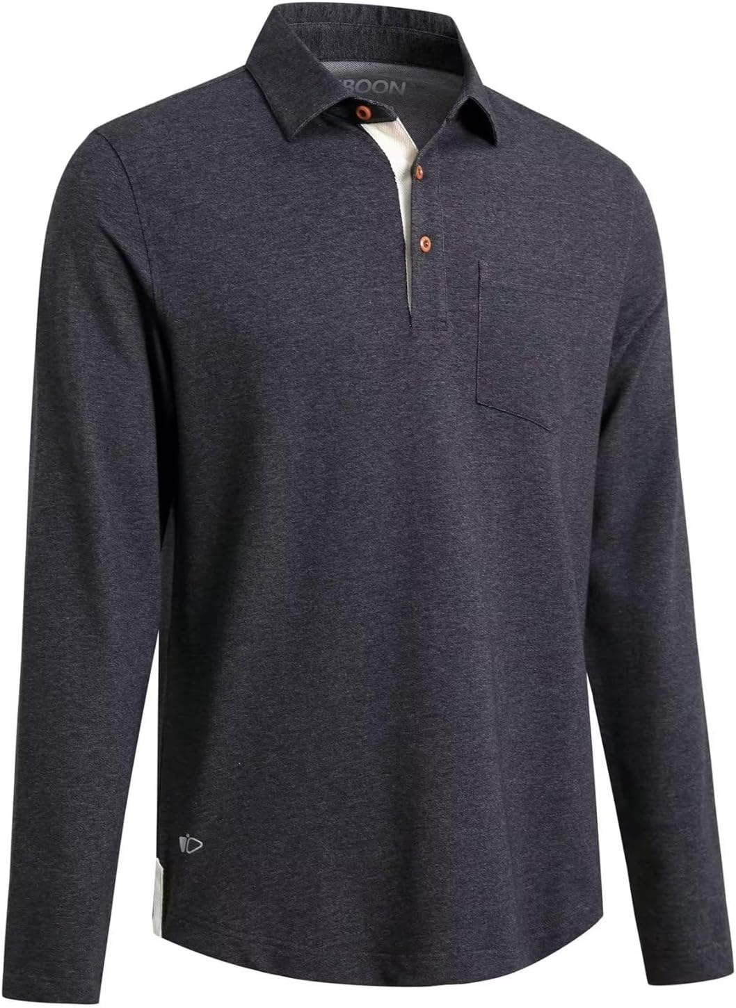 Mens Long and Short Sleeve Polo Shirts with Pocket for Style