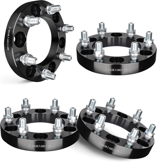 EVIL ENERGY 6x5.5 Wheel Spacers 1 inch for Chevy Silverado 1500