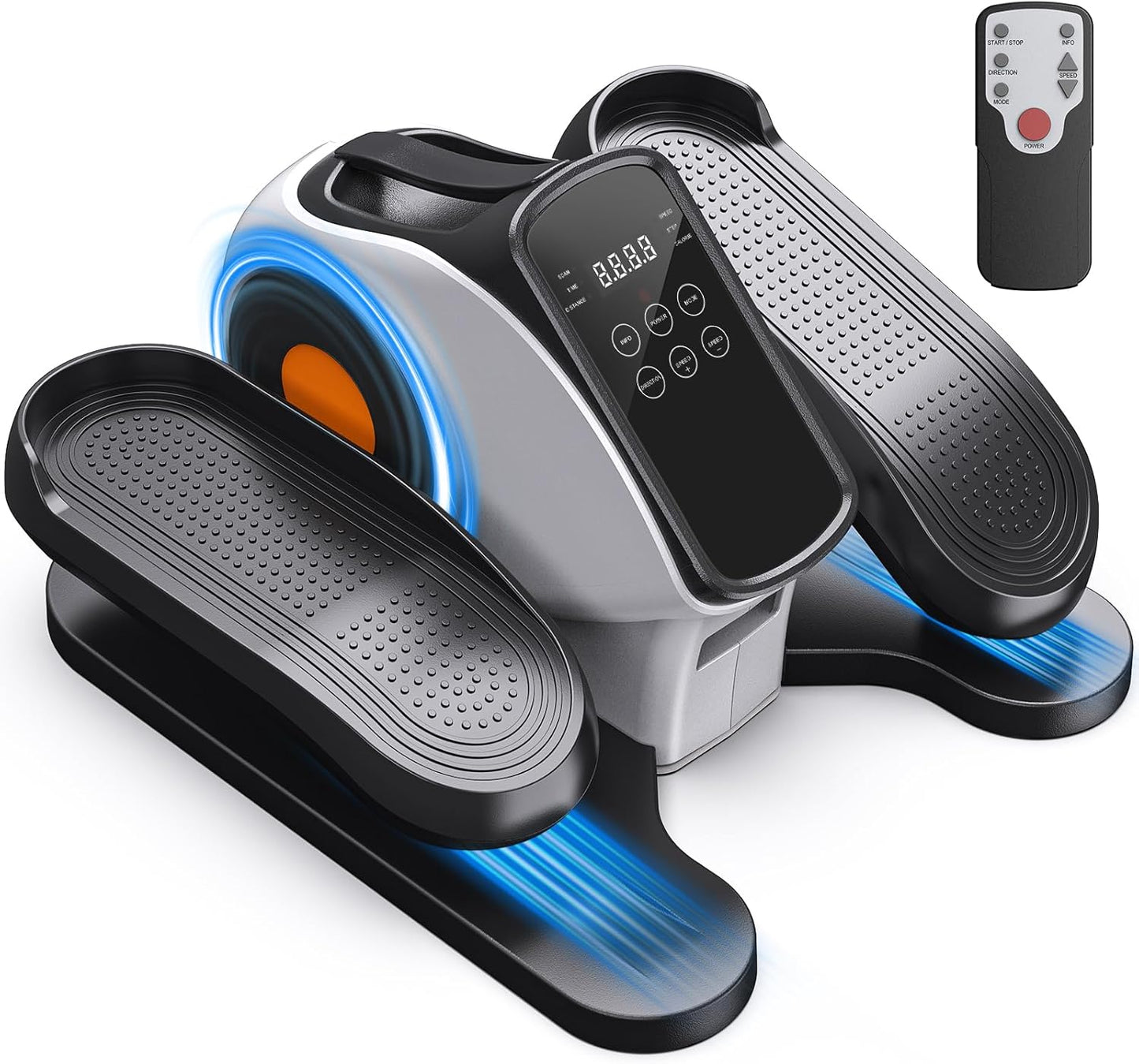 Quiet 2-in-1 Leg Exerciser for Seniors - 10 Speeds