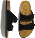 Project Cloud Genuine Leather Mens Sandals - Cork Footbed Comfort 100%
