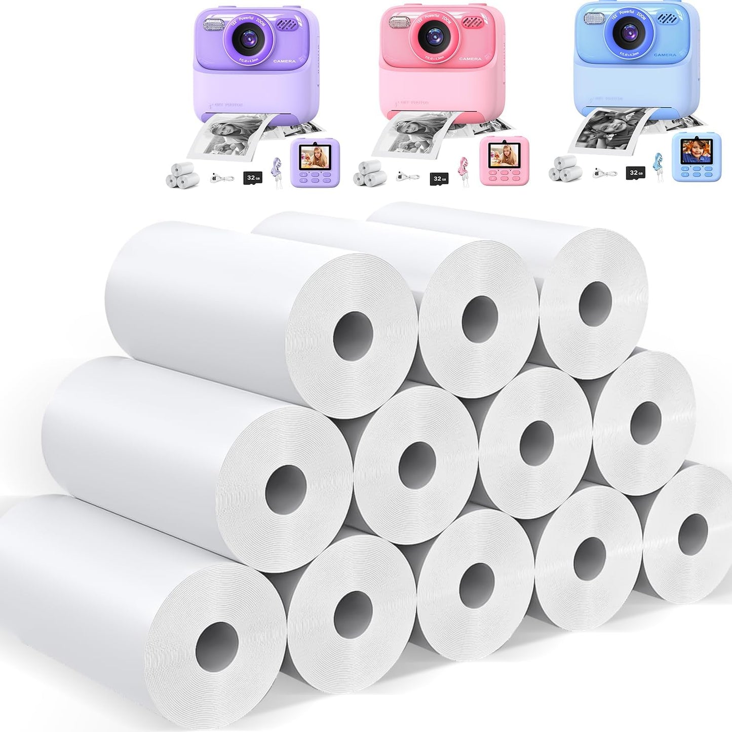 masterbee 12 Rolls Thermal Print Paper