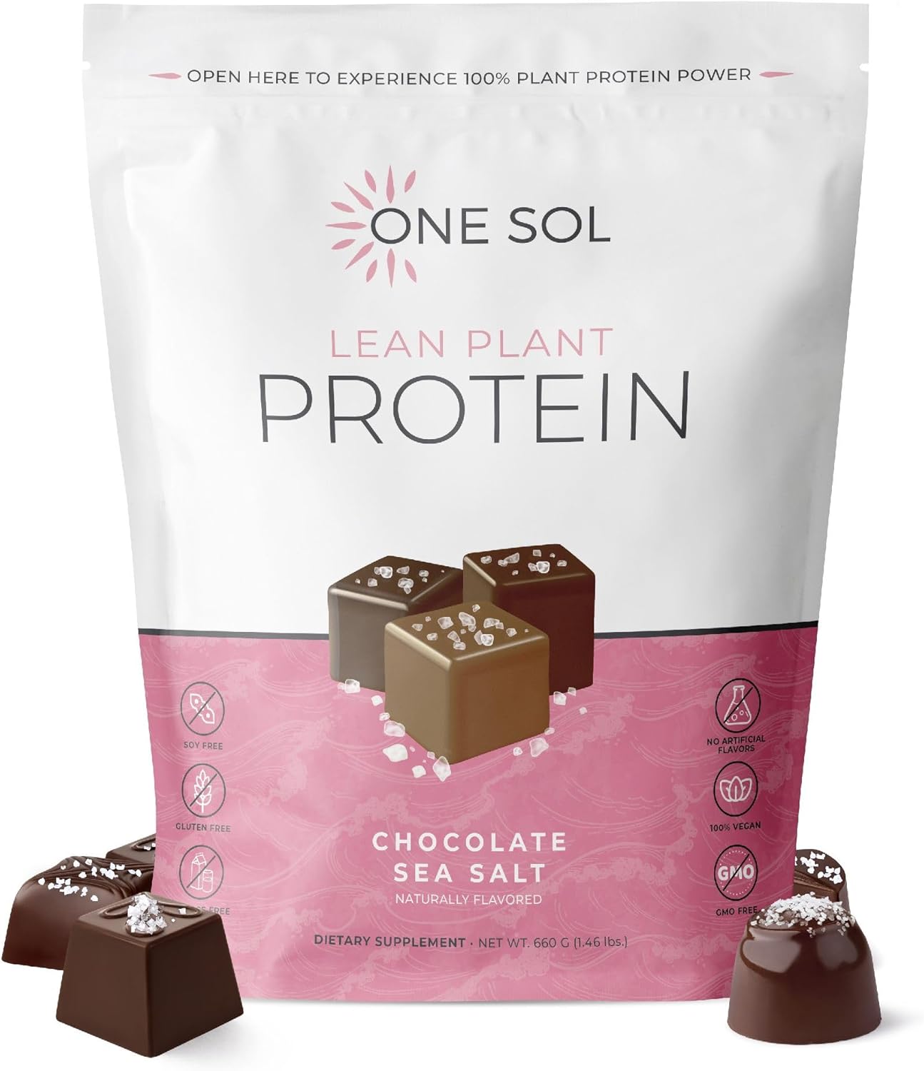 One Sol Lean Plant-Based Protein Powder for Weight Loss