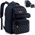 Diaper Bag Backpack - Expandable 45L Large Capacity for Twins