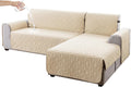 Genina Sectional Couch Covers for Dogs L Shaped Sofa Cover