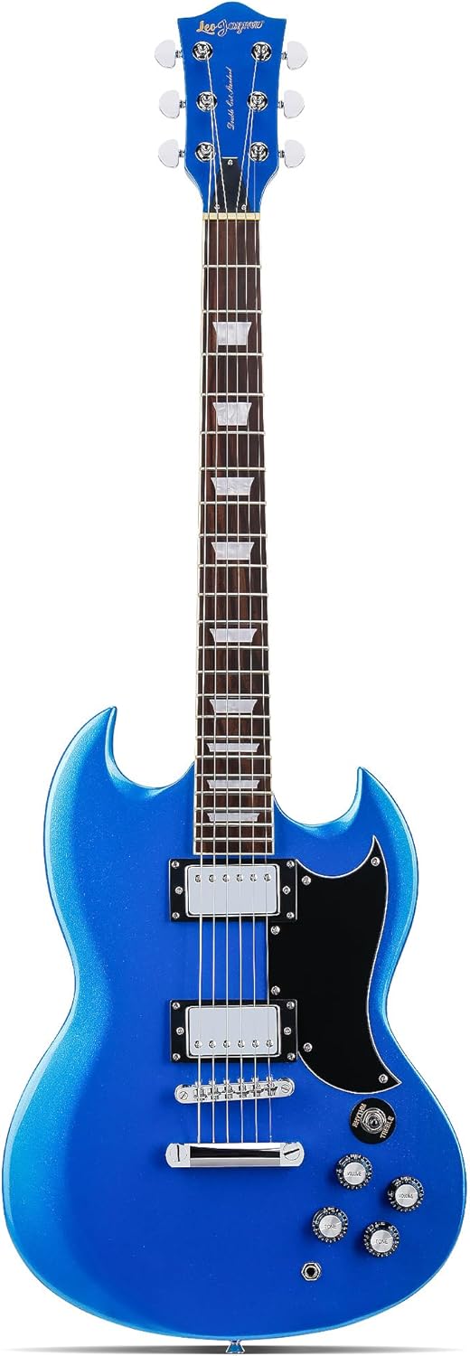 39 Inch Solid Body Electric Guitar with Poplar Wood Body