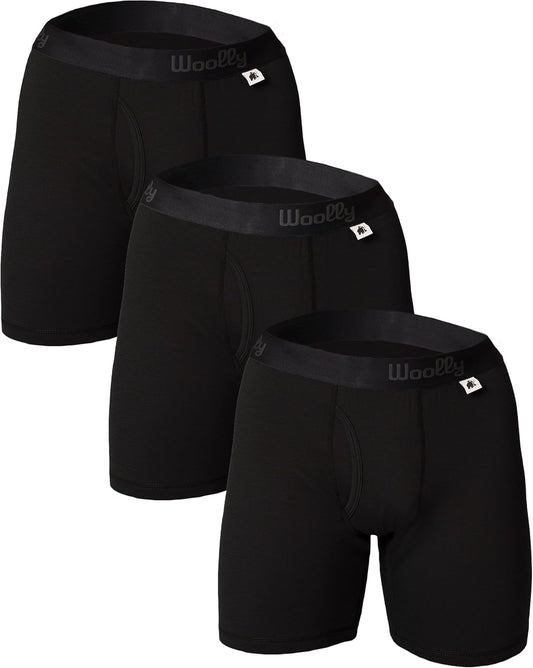 Men's Merino Boxers by Woolly | Soft, Stink Free Comfort