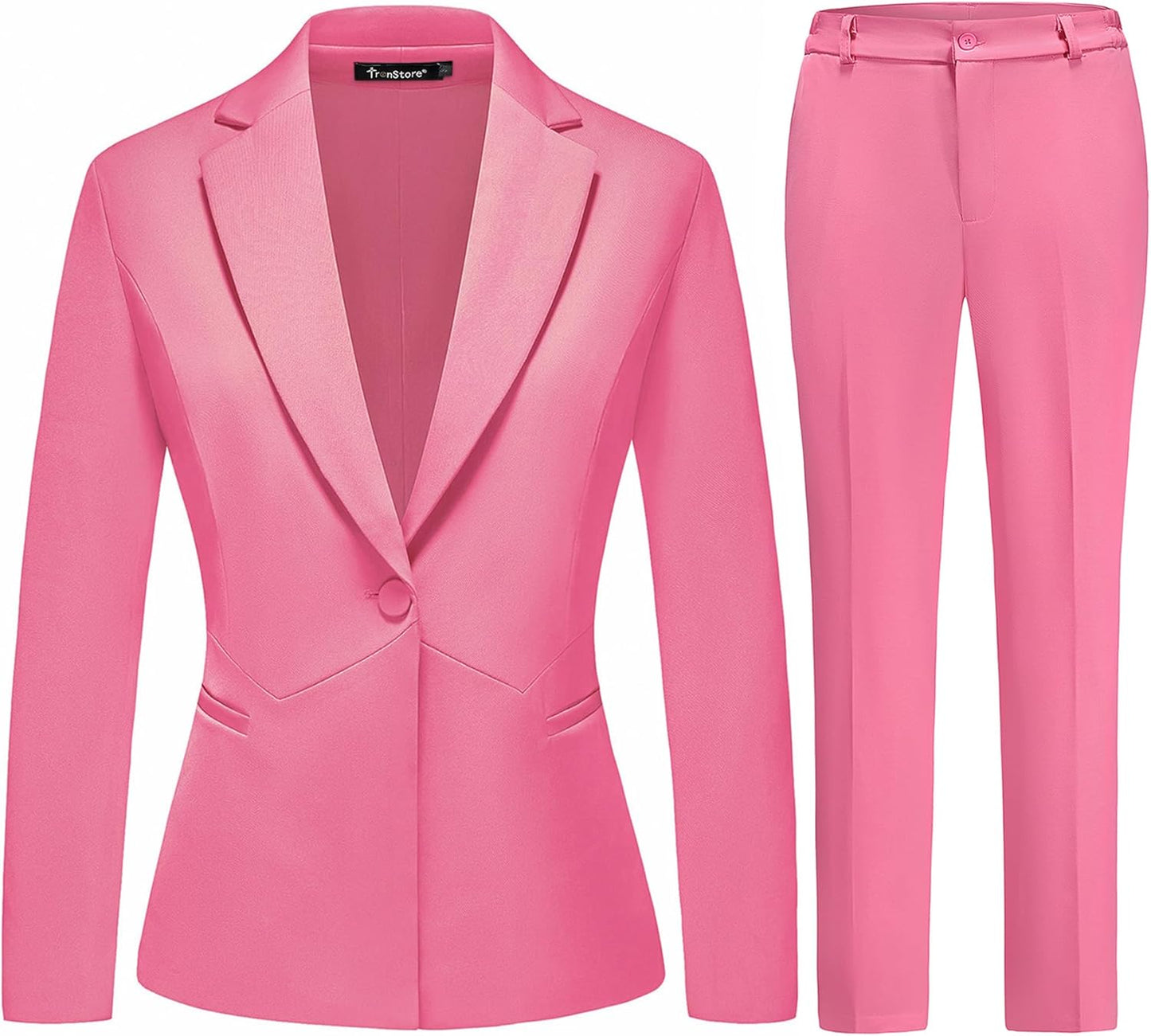 Women's Business Suits for Work Professional 2 Piece Slim Fit