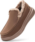 FitVille Extra Wide Men's Slippers for Cozy Comfort and Warmth