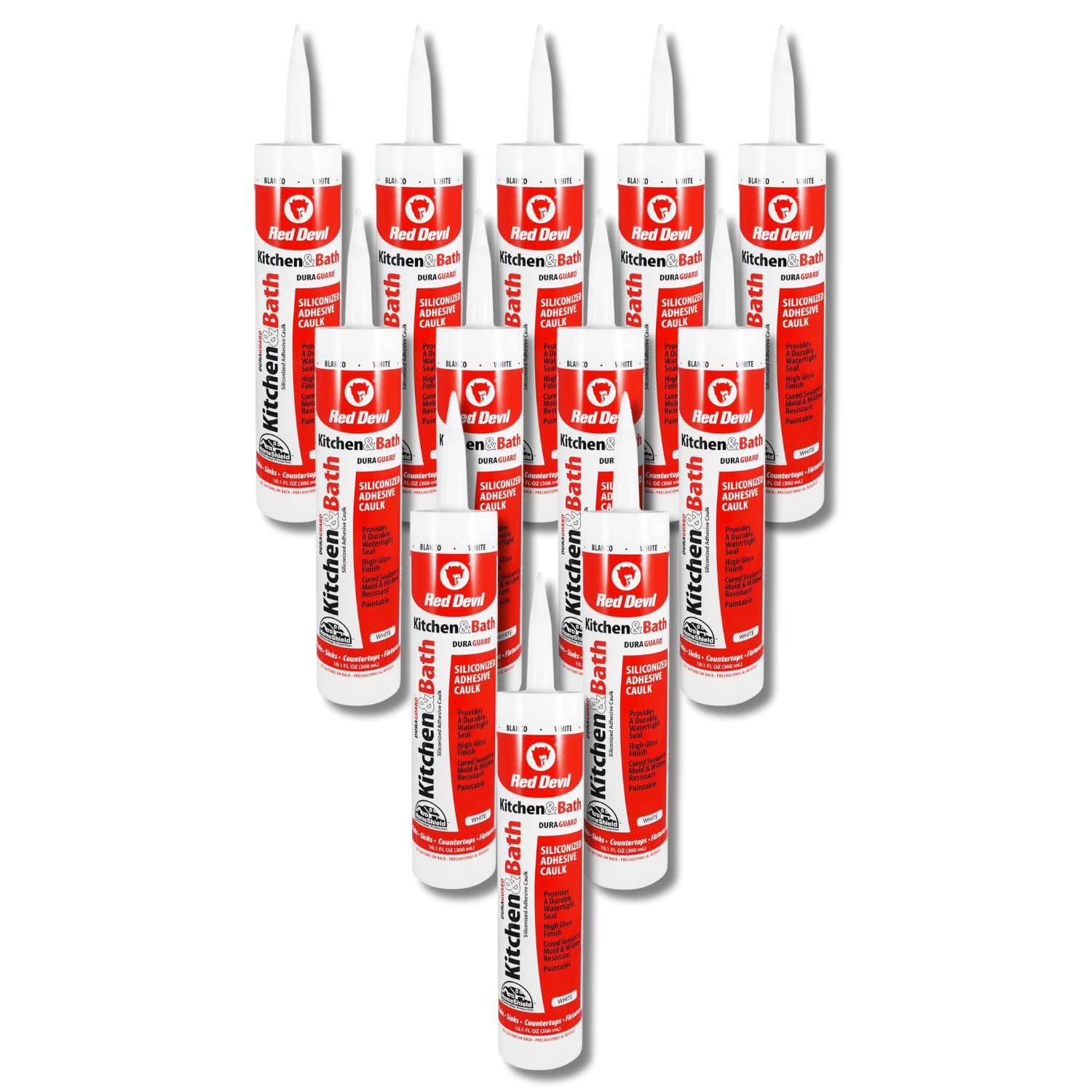 Red Devil Duraguard Kitchen & Bath Caulk for Perfect Sealing