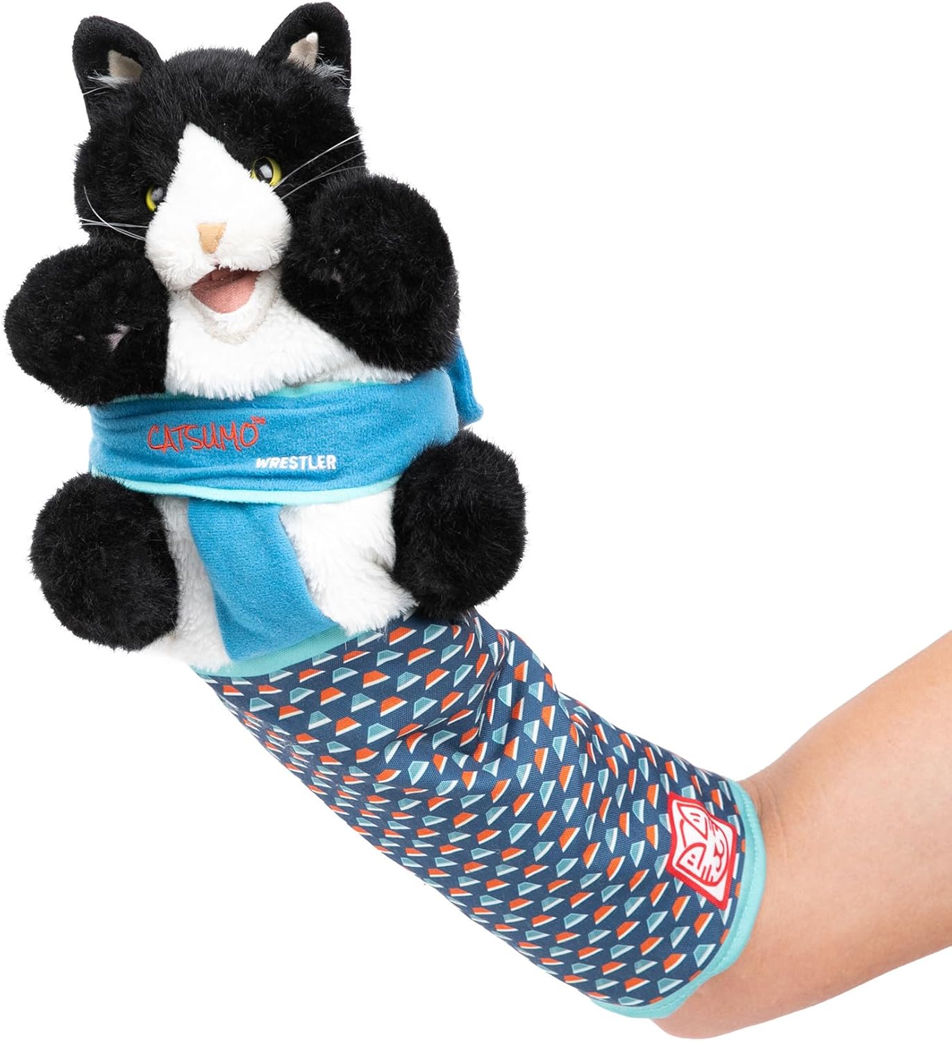 Interactive Cat Wrestling Glove Puppet Toy for Fun Playtime