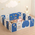 Baby Playpen for Kids and Toddlers - Safe Adjustable 18-Panel Yard