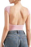Backless Sexy Going Out Tops for Women by SUUKSESS