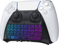 TiMOVO RGB Backlight Keyboard for PS5 Controller - Wireless Chatpad