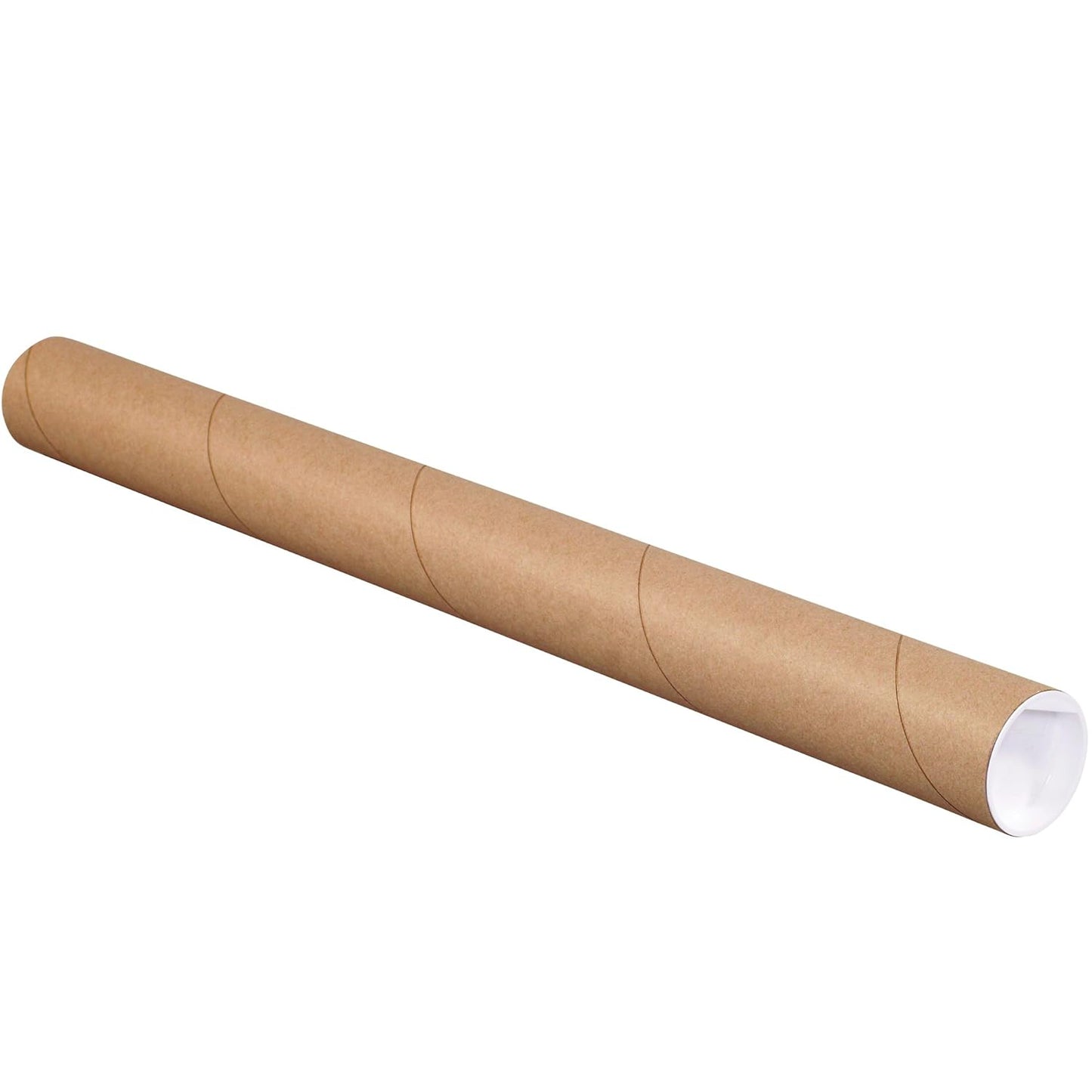BOX USA Mailing Tubes 2in x 72in Kraft Pack of 50 for Shipping