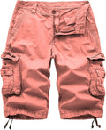Women's Cotton Zipper Front Multi-Pocket Twill Bermuda - Cargo Fit
