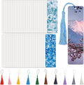 120 Pcs Metal Sublimation Bookmarks Double Sided - Bulk DIY Kit
