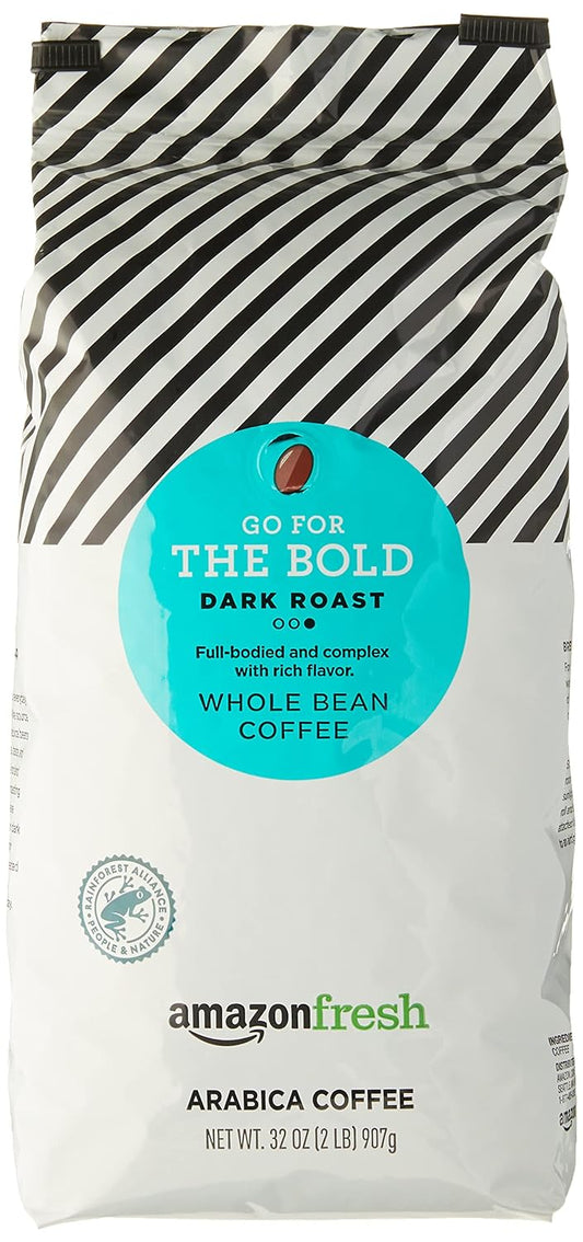 Fresh Dark Roast Coffee, 32 Oz: Bold Flavor!