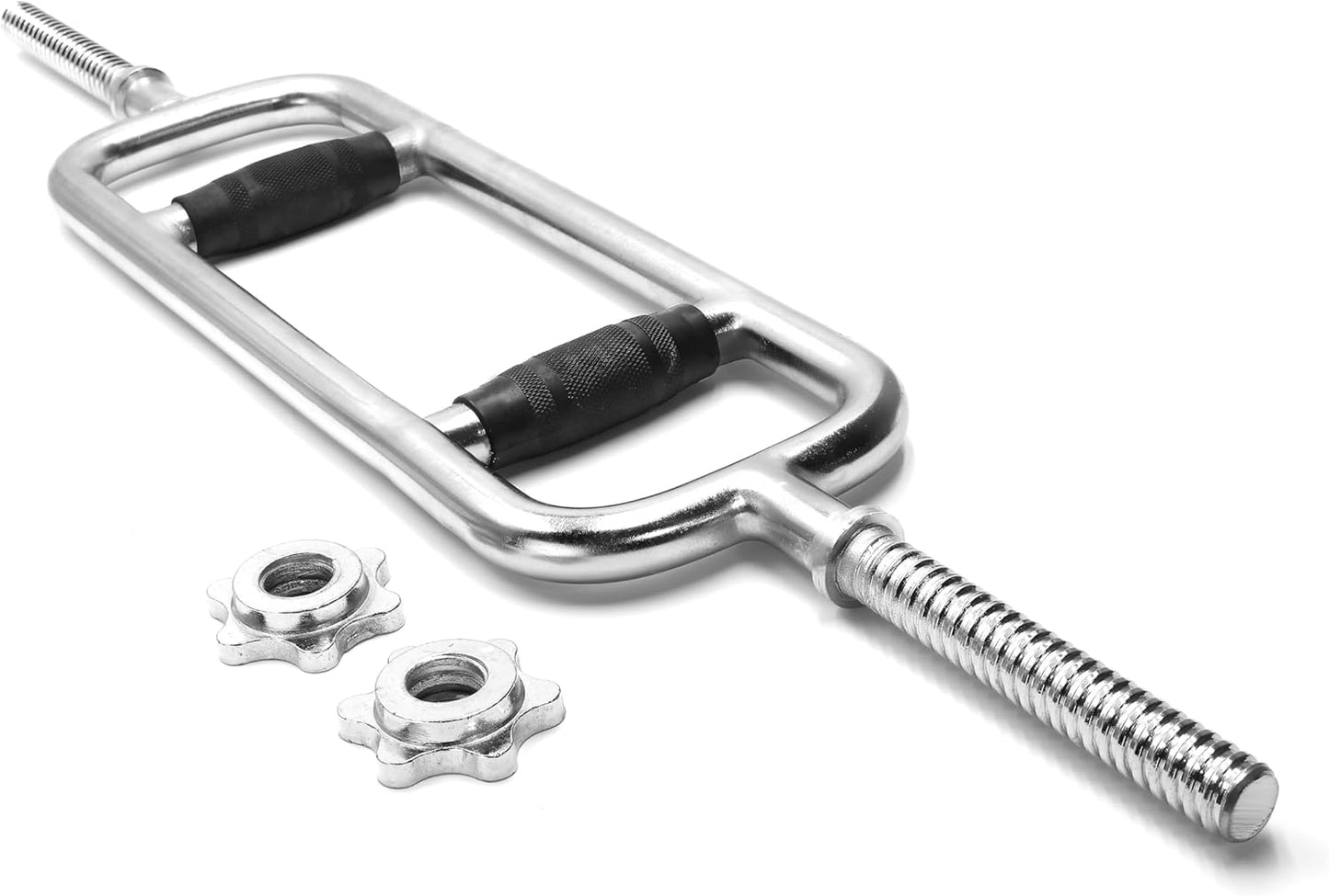 CAP Barbell Standard Threaded 34 Triceps Bar for Arm Training