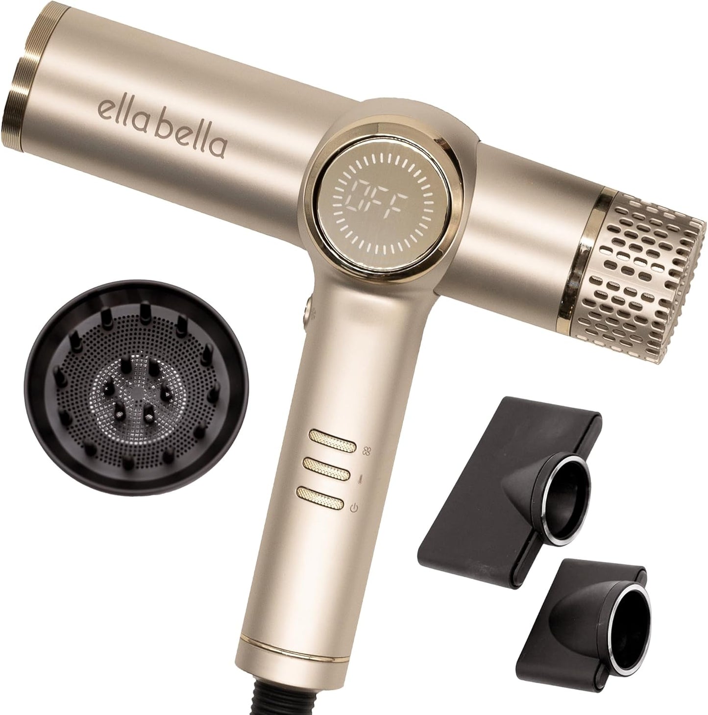 ELLA BELLA Ionic Hair Dryer - Rapid Drying