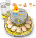 Incubator for Hatching Eggs 12 Capacity - Automatic Turner & Controls