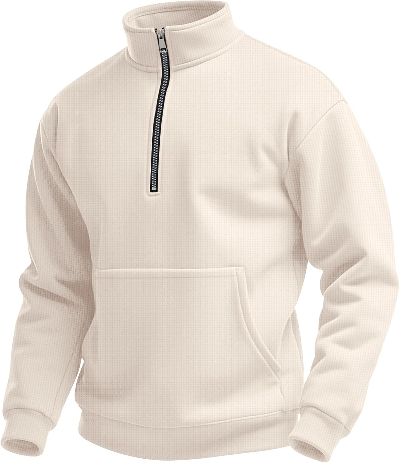 Cozy Fall Sweater with Zip Pocket by Kenhansion
