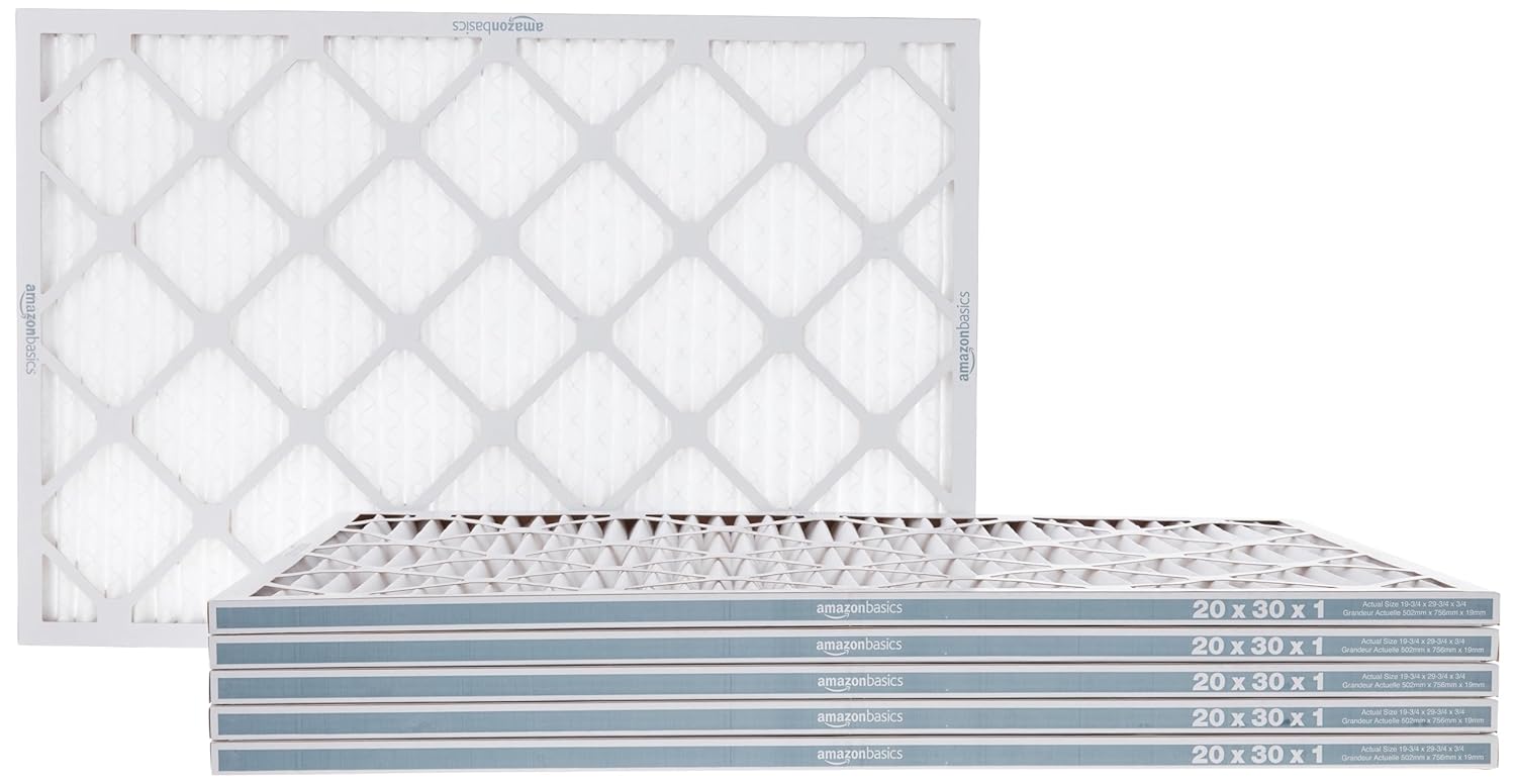 20x30 Air Filter 6 Pack for Cleaner Air and Furnace Efficiency