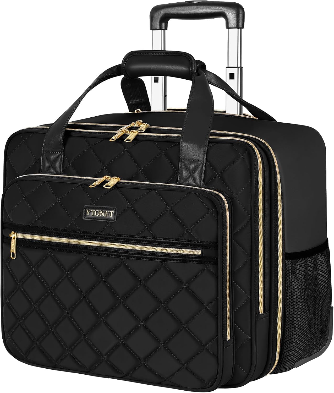 Ytonet Rolling Briefcase for Women: Extra Large Laptop Bag